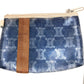 CELINE Pouch Triomphe Logo Beach Bag Handbag Tote Bag Shoulder Bag Vinyl/Leather Unisex Blue