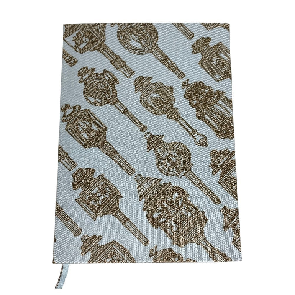 HERMES Heart Carnet Secret Notebook Memo Pad Stationery Case Notebook Cover Swift Unisex Ardoise Black