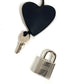 HERMES Heart Carnet Secret Notebook Memo Pad Stationery Case Notebook Cover Swift Unisex Ardoise Black