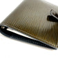LOUIS VUITTON M99080 Cyber Epi Agenda PM Agenda PM Ballpoint Pen System Planner Case Stationery Planner Cover Epi Leather Unisex Metallic