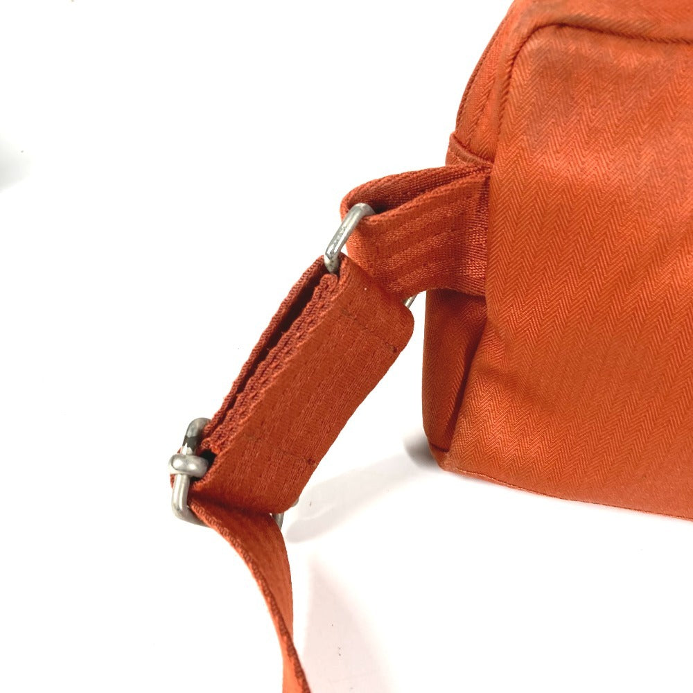 HERMES Acapulco Ceinture Cabas Cross Shoulder Bag Waist Bag Body Bag Polyamide Women's Orange