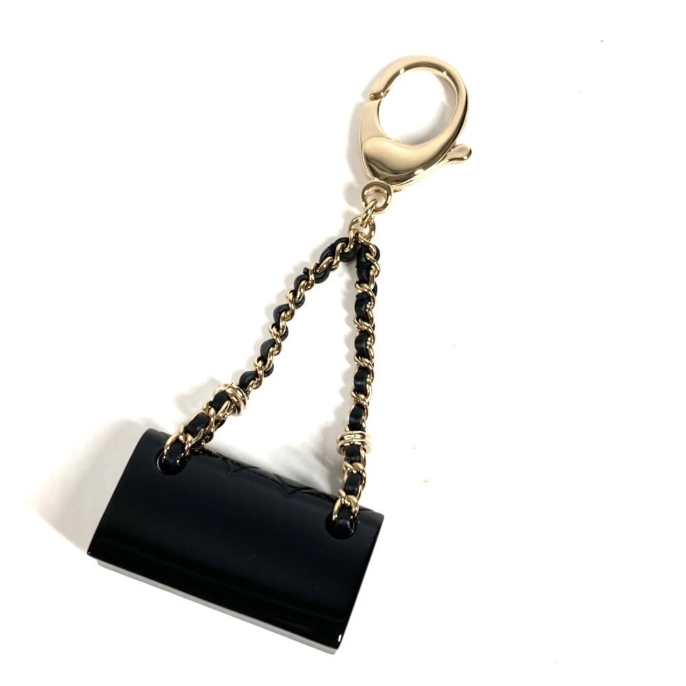 CHANEL ABA121 B23C CC Coco Mark Logo Matelasse Bag Bag Charm Pendant Top Key Holder Metal Ladies Black