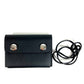 HERMES Sellier Hermesnap Card Case Hermesnap Card Case Business Card Holder Leather Goods Pass Case Bi-fold Card Case Swift Unisex Black