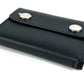 HERMES Sellier Hermesnap Card Case Hermesnap Card Case Business Card Holder Leather Goods Pass Case Bi-fold Card Case Swift Unisex Black