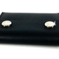 HERMES Sellier Hermesnap Card Case Hermesnap Card Case Business Card Holder Leather Goods Pass Case Bi-fold Card Case Swift Unisex Black
