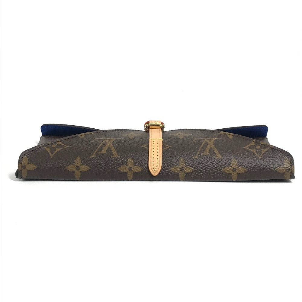 LOUIS VUITTON GI0477 モノグラム エテュイ6 パイユ ストロー6つ&ポーチセット インテリア カトラリー マドラー ストローホルダー オブジェ GP ユニセックス ゴールド×シルバー
