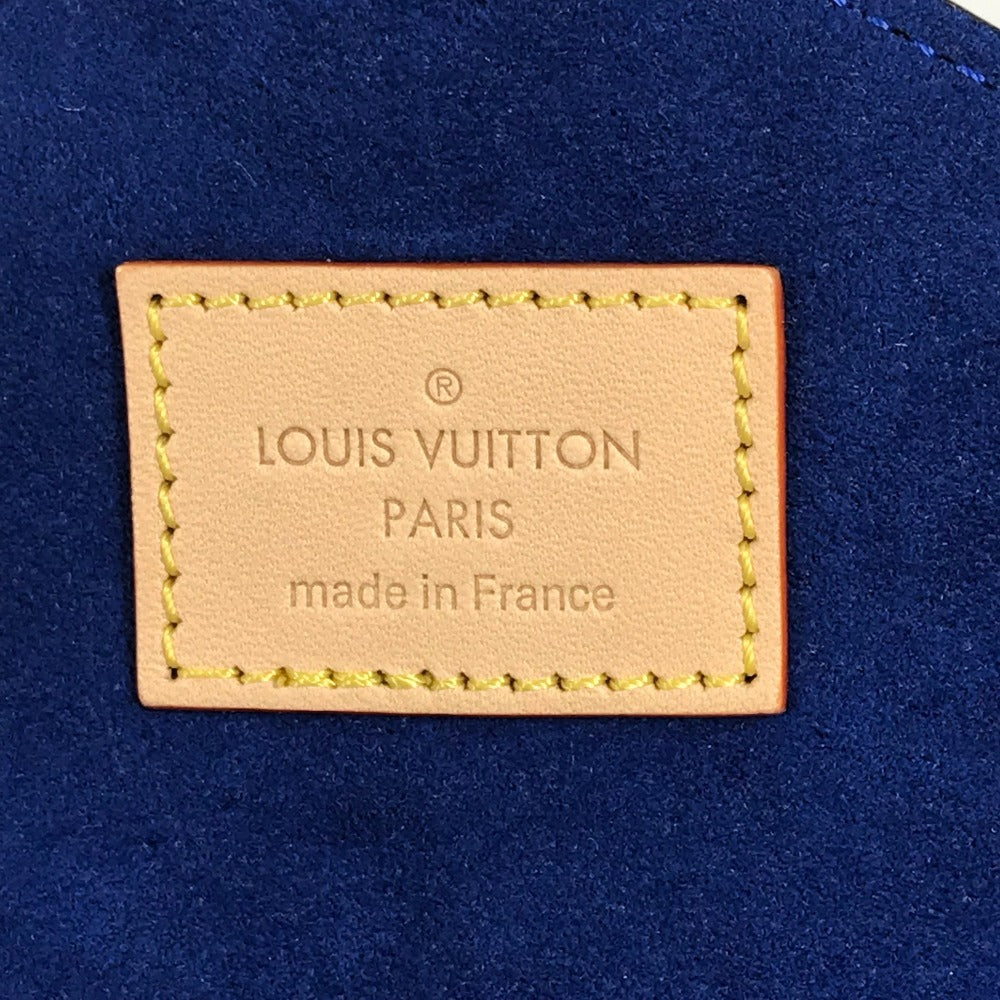 LOUIS VUITTON GI0477 モノグラム エテュイ6 パイユ ストロー6つ&ポーチセット インテリア カトラリー マドラー ストローホルダー オブジェ GP ユニセックス ゴールド×シルバー