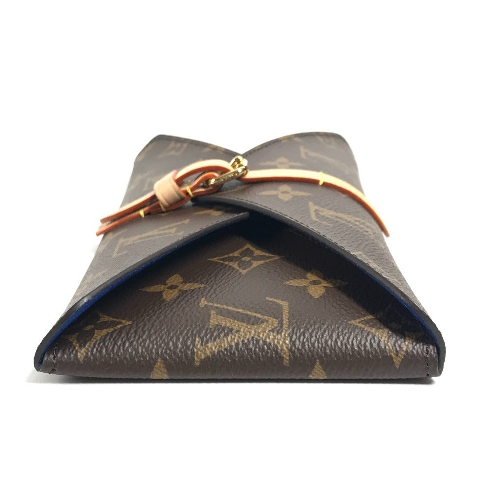 LOUIS VUITTON GI0477 モノグラム エテュイ6 パイユ ストロー6つ&ポーチセット インテリア カトラリー マドラー ストローホルダー オブジェ GP ユニセックス ゴールド×シルバー
