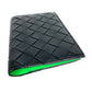BOTTEGA VENETA 749441 Bi-Color Intrecciato Bifold Cover Stationery Passport Holder Leather Unisex Black