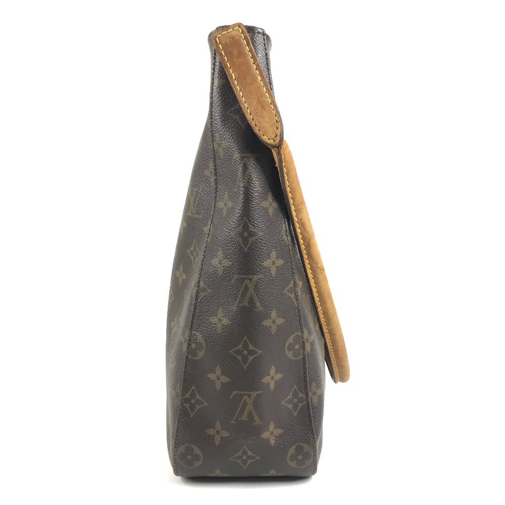 LOUIS VUITTON M51145 Monogram Looping GM Looping GM Bag Shoulder Bag Monogram Canvas Unisex Brown