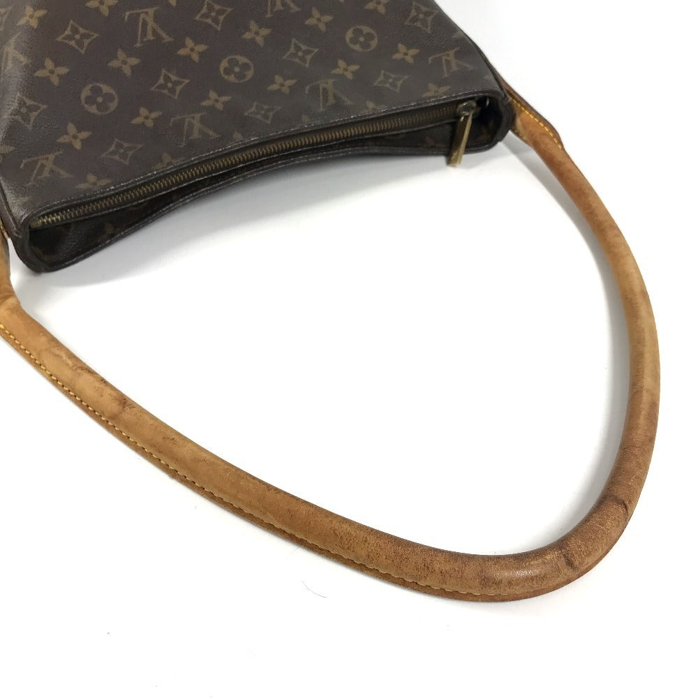 LOUIS VUITTON M51145 Monogram Looping GM Looping GM Bag Shoulder Bag Monogram Canvas Unisex Brown