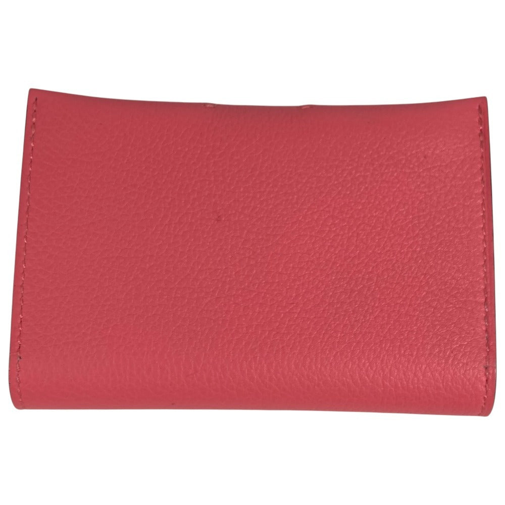 HERMES RMS R.M.S Card Case Leather Accessory Pass Case Bi-fold Card Holder Evercolor Ladies Rose Azalea Pink