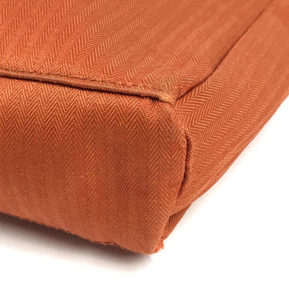 HERMES アカプルコ バンドリエール カバン 斜め掛け ポシェット ショルダーバッグ キャンバス ユニセックス オレンジ