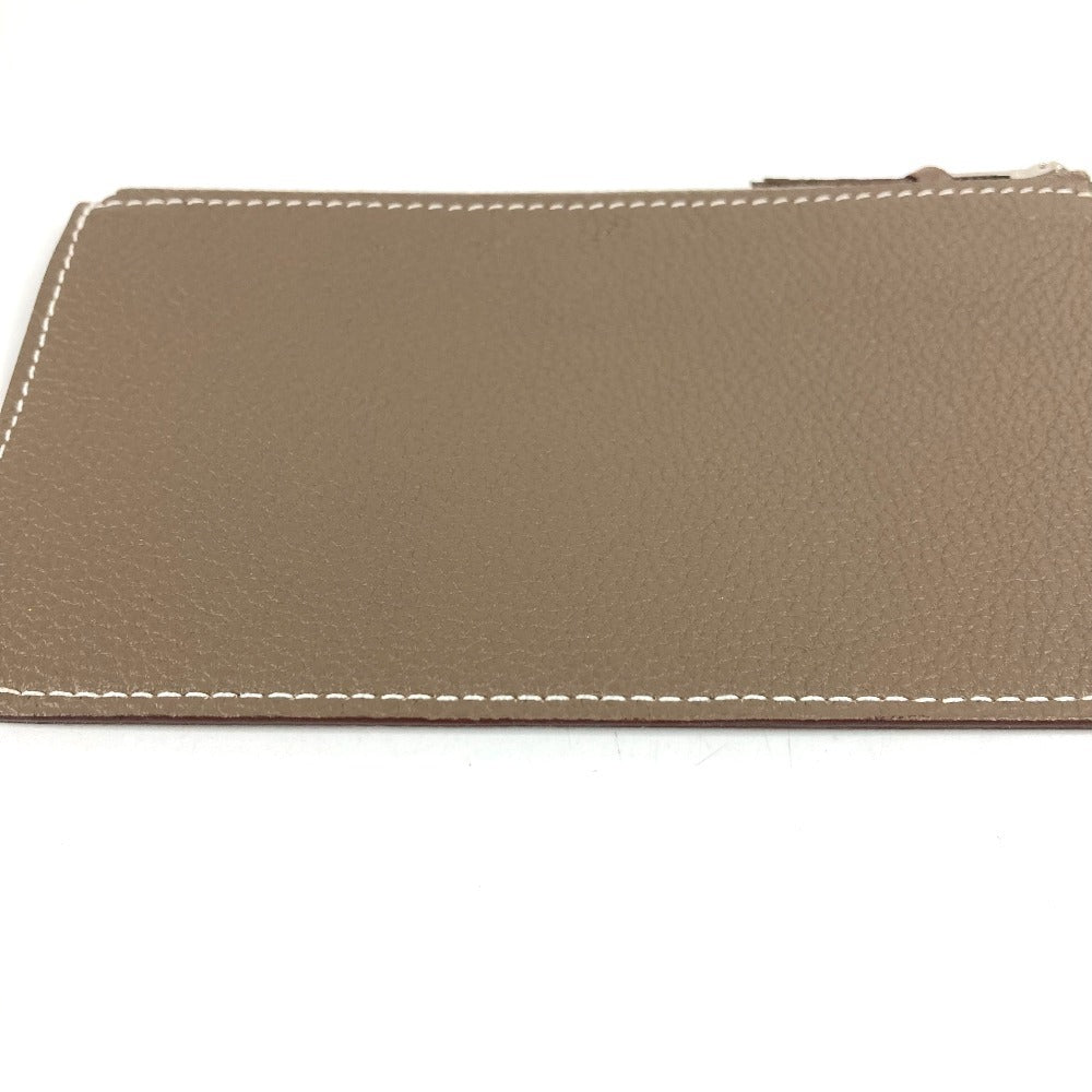 HERMES Dogon Duo GM Dogon Duo GM Wallet Long Wallet Togo Ladies Etoupe Gray