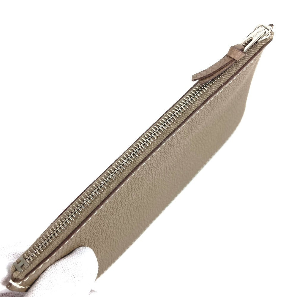 HERMES Dogon Duo GM Dogon Duo GM Wallet Long Wallet Togo Ladies Etoupe Gray