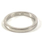 CARTIER 1P Diamond Jewelry Platinum Ring Pt950 Women's Silver