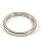 CARTIER 1P Diamond Jewelry Platinum Ring Pt950 Women's Silver