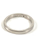CARTIER 1P Diamond Jewelry Platinum Ring Pt950 Women's Silver