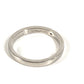 CARTIER 1P Diamond Jewelry Platinum Ring Pt950 Women's Silver