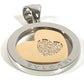 BVLGARI ネックレス ジュエリー アクセサリー チョーカー トンドハート ダイヤ トップ ダイヤモンド 750 金 K18 18K ペンダントトップ K18/K18WG ユニセックス ゴールド
