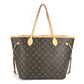LOUIS VUITTON M41177 Monogram Neverfull MM Neverfull MM Handbag Bag Shoulder Tote Bag with Pouch Shoulder Bag Monogram Canvas Women's Cerise Brown