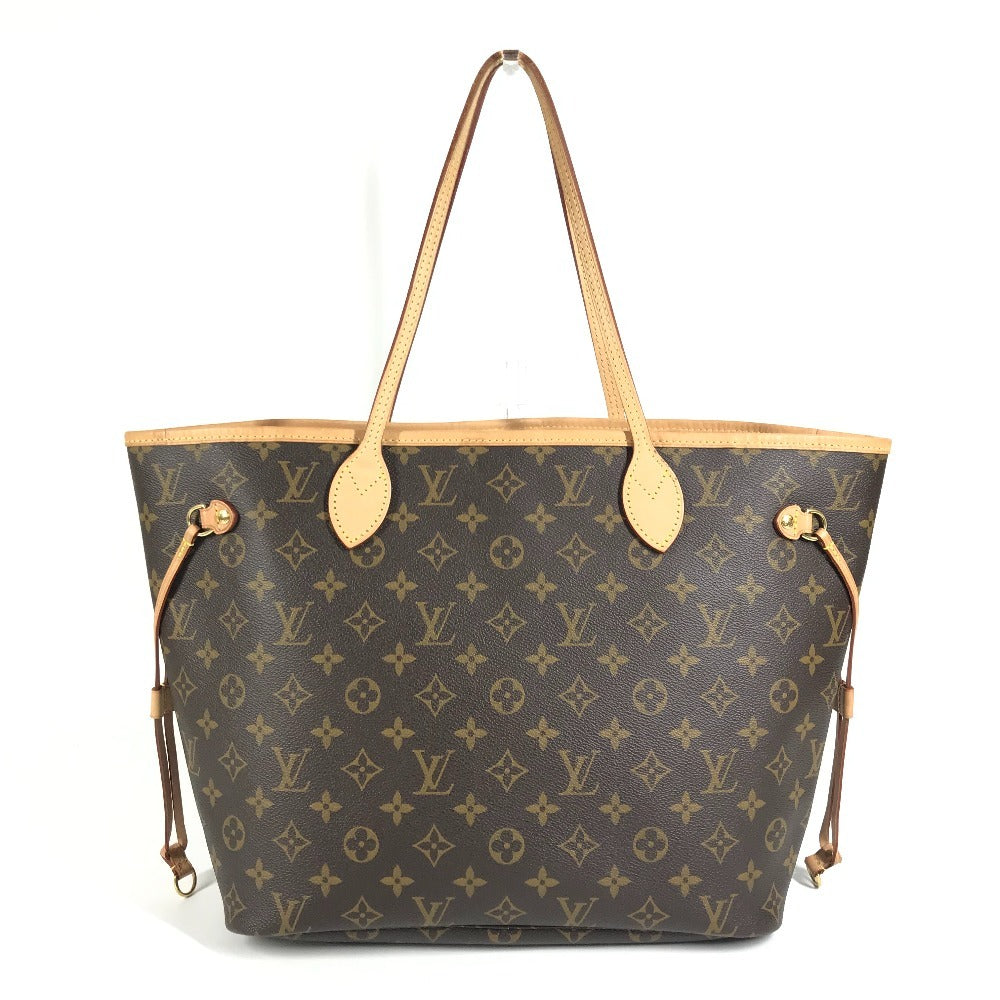 LOUIS VUITTON M41177 Monogram Neverfull MM Neverfull MM Handbag Bag Shoulder Tote Bag with Pouch Shoulder Bag Monogram Canvas Women's Cerise Brown