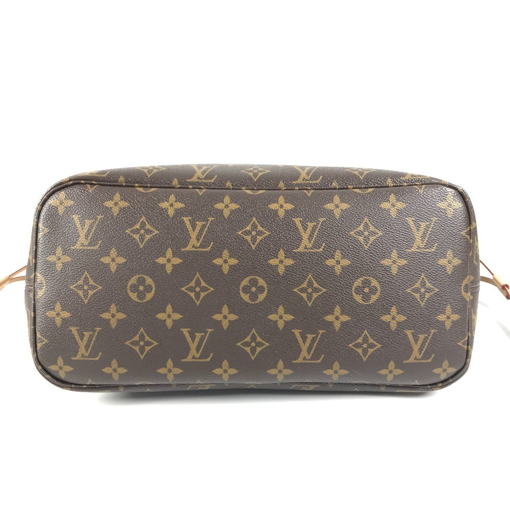 LOUIS VUITTON M41177 Monogram Neverfull MM Neverfull MM Handbag Bag Shoulder Tote Bag with Pouch Shoulder Bag Monogram Canvas Women's Cerise Brown