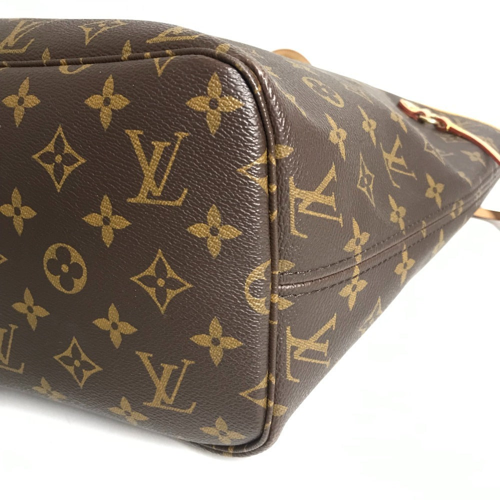 LOUIS VUITTON M41177 Monogram Neverfull MM Neverfull MM Handbag Bag Shoulder Tote Bag with Pouch Shoulder Bag Monogram Canvas Women's Cerise Brown