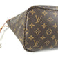 LOUIS VUITTON M41177 Monogram Neverfull MM Neverfull MM Handbag Bag Shoulder Tote Bag with Pouch Shoulder Bag Monogram Canvas Women's Cerise Brown