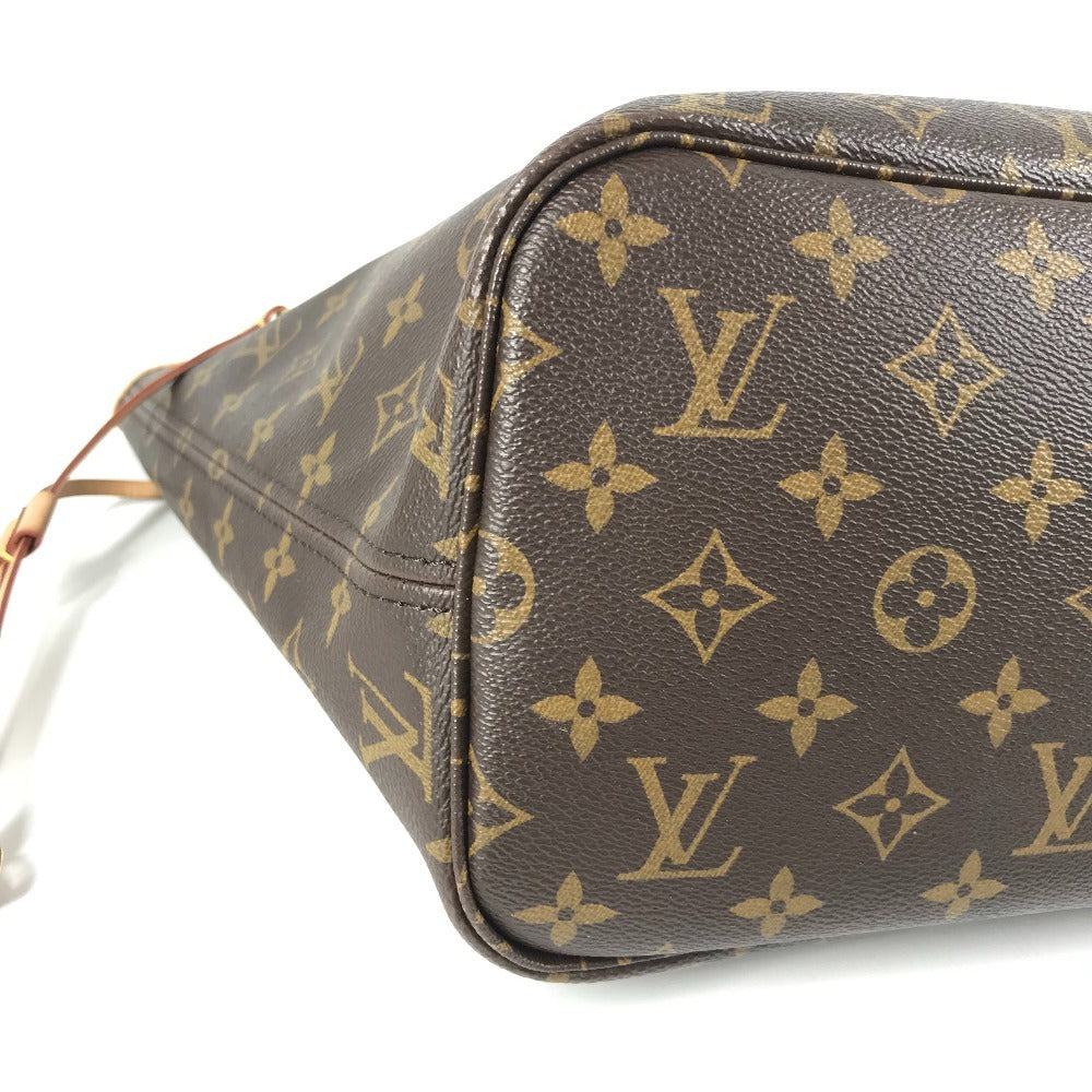LOUIS VUITTON M41177 Monogram Neverfull MM Neverfull MM Handbag Bag Shoulder Tote Bag with Pouch Shoulder Bag Monogram Canvas Women's Cerise Brown