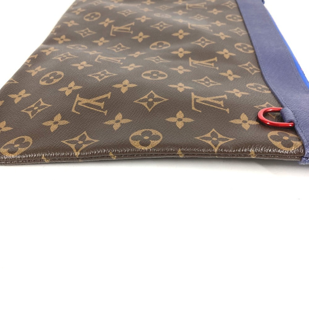 LOUIS VUITTON M63048 モノグラム ポシェット アポロ　ポシェットアポロ カバン セカンドバッグ ポーチ クラッチバッグ モノグラムキャンバス ユニセックス ブラウン
