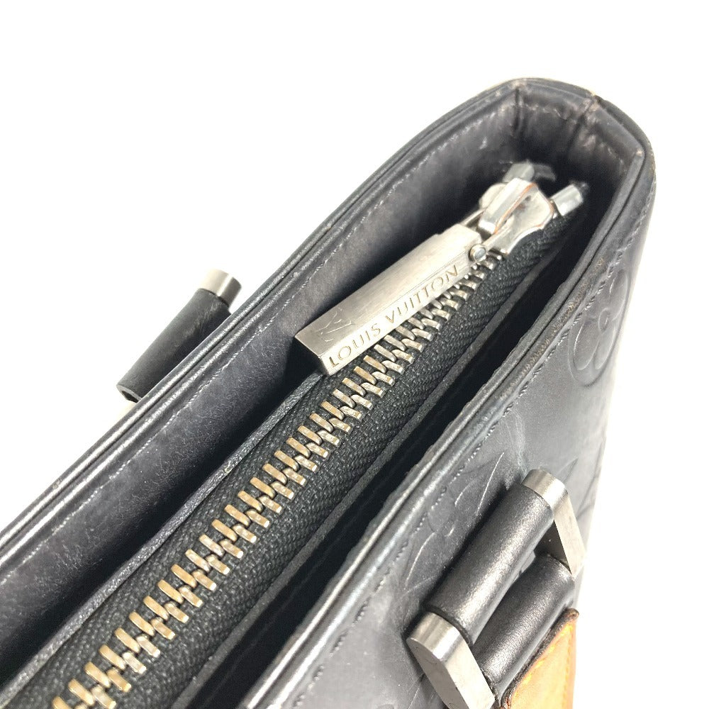 LOUIS VUITTON M55112 モノグラムマット ストックトン トートバッグ 肩掛け カバン ショルダーバッグ モノグラムマットレザー ユニセックス ブラック