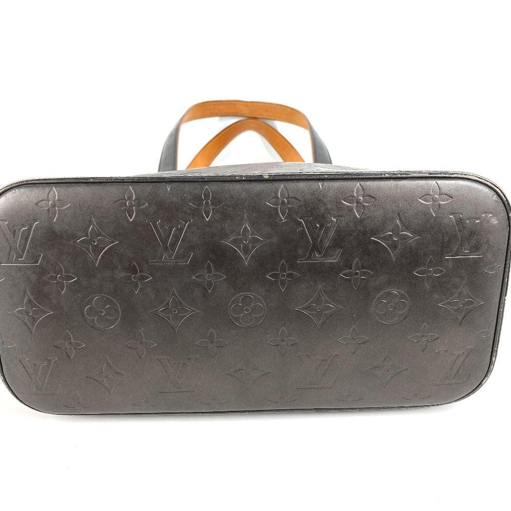 LOUIS VUITTON M55112 モノグラムマット ストックトン トートバッグ 肩掛け カバン ショルダーバッグ モノグラムマットレザー ユニセックス ブラック