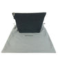 BALENCIAGA 695537 B Logo Second Bag Pouch Clutch Bag Pile Unisex Black