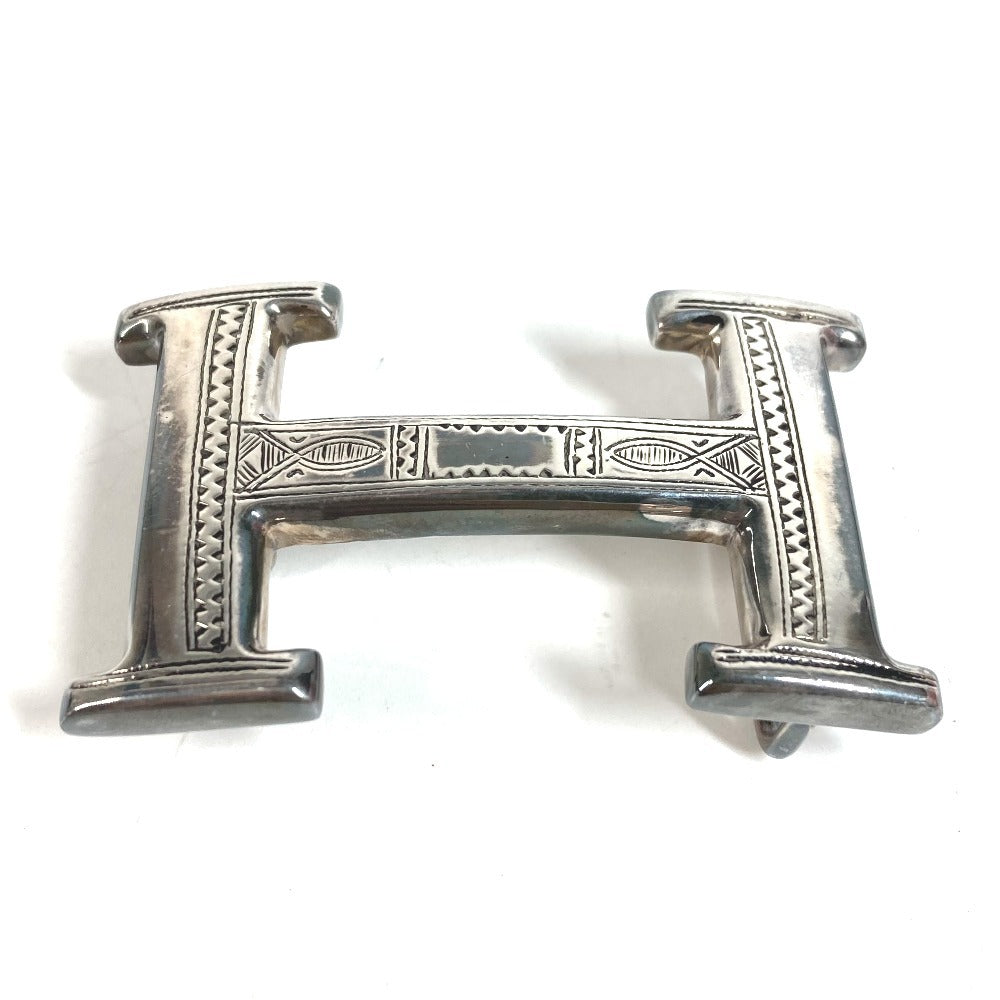 HERMES Touareg H Buckle Belt Buckle Buckle SV925 Unisex Silver