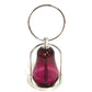 HERMES 101735 Saint-Louis Luciole Apollo Lantern Motif Lamp Interior Table Lamp Objet Crystal Glass Unisex Red