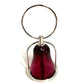 HERMES 101735 Saint-Louis Luciole Apollo Lantern Motif Lamp Interior Table Lamp Objet Crystal Glass Unisex Red