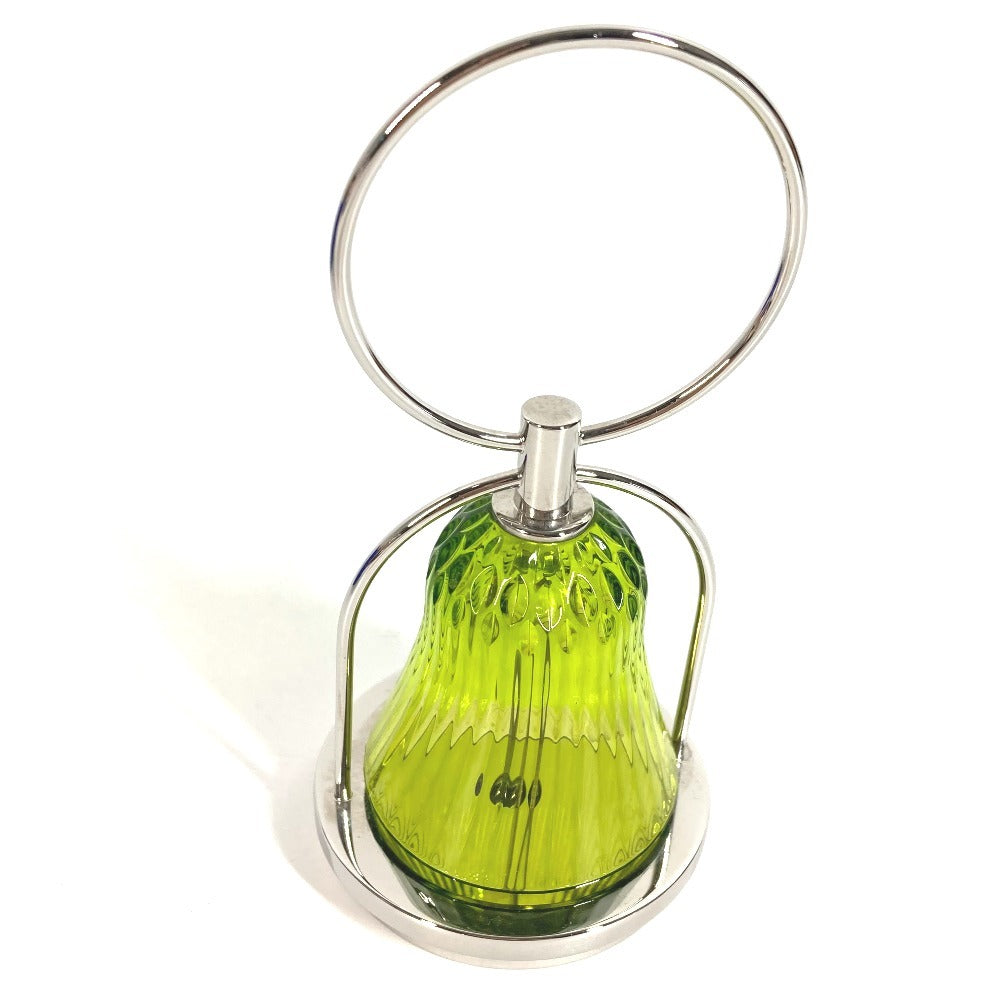 HERMES 101735 Saint-Louis Luciole Apollo Lantern Motif Lamp Interior Table Lamp Objet Crystal Glass Unisex Green