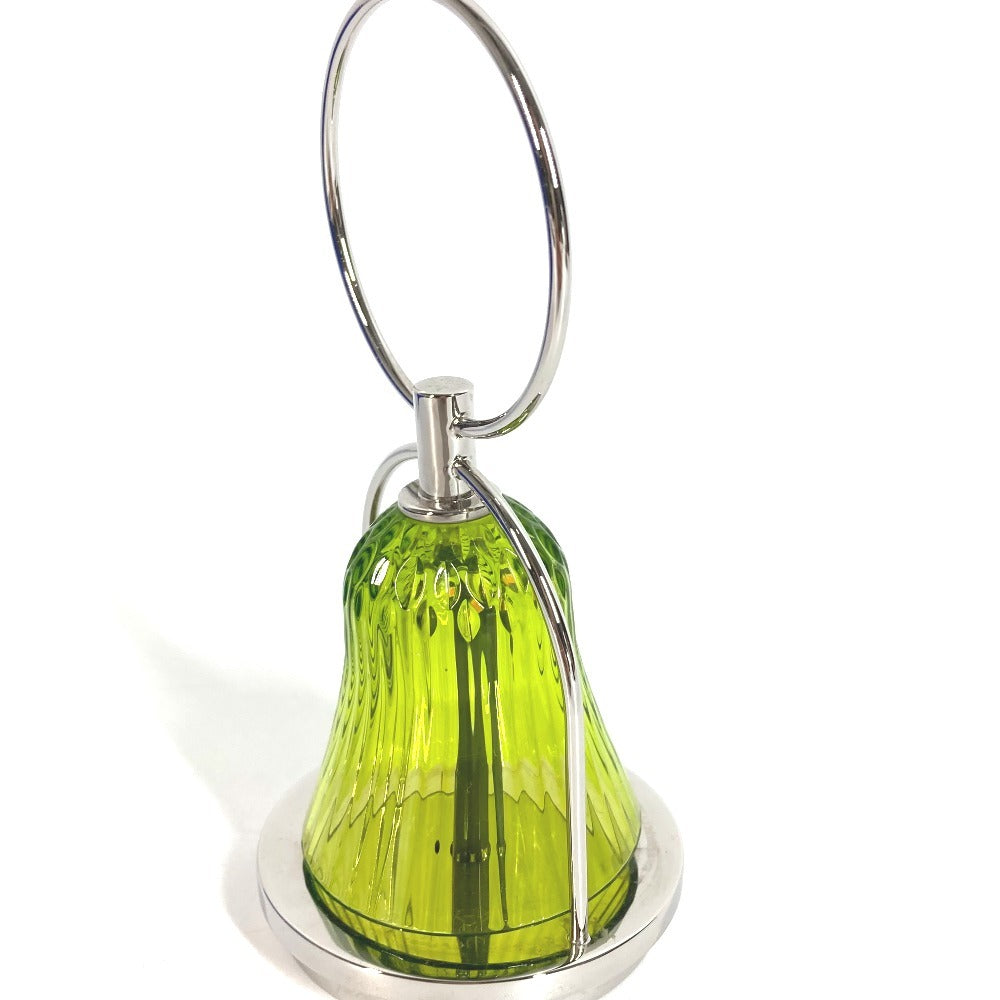 HERMES 101735 Saint-Louis Luciole Apollo Lantern Motif Lamp Interior Table Lamp Objet Crystal Glass Unisex Green
