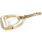 HERMES H241040G Glove Holder Ideal Charm Strap Accessory Glove Holder Metal Unisex Nata Gold