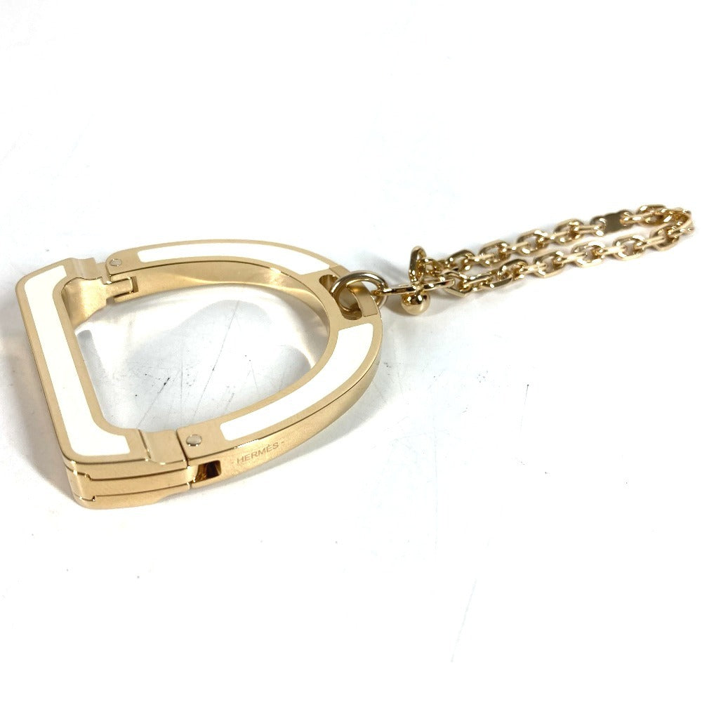 HERMES H241040G Glove Holder Ideal Charm Strap Accessory Glove Holder Metal Unisex Nata Gold