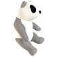 HERMES H103882M Figurine Object Plush Toy Panda Émile et popée Plush Toy Cotton Kids Bleu Indigo Navy