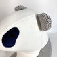 HERMES H103882M Figurine Object Plush Toy Panda Émile et popée Plush Toy Cotton Kids Bleu Indigo Navy