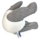 HERMES H103882M Figurine Object Plush Toy Panda Émile et popée Plush Toy Cotton Kids Bleu Indigo Navy