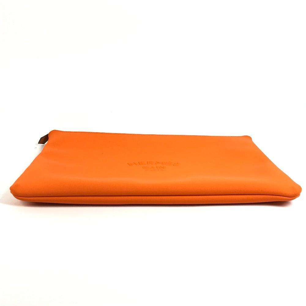 HERMES Trousse de Toilette Neobain GM Neobain GM Clutch Bag, Makeup Pouch, Multi Pouch, Pouch, Polyamide, Unisex, Orange