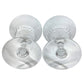 Baccarat Cup Tableware Interior Pudding Cup Pair Set of 2 Dishes Glass Unisex Clear