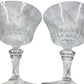 Baccarat Cup Tableware Interior Pudding Cup Pair Set of 2 Dishes Glass Unisex Clear