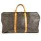 LOUIS VUITTON M41426 Monogram Keepall 50 Travel Bag, Handbag, Travel Bag, Boston Bag, Monogram Canvas, Unisex, Brown