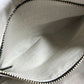 BALLY Logo Line Crossbody Pochette Shoulder Bag Leather Unisex Black