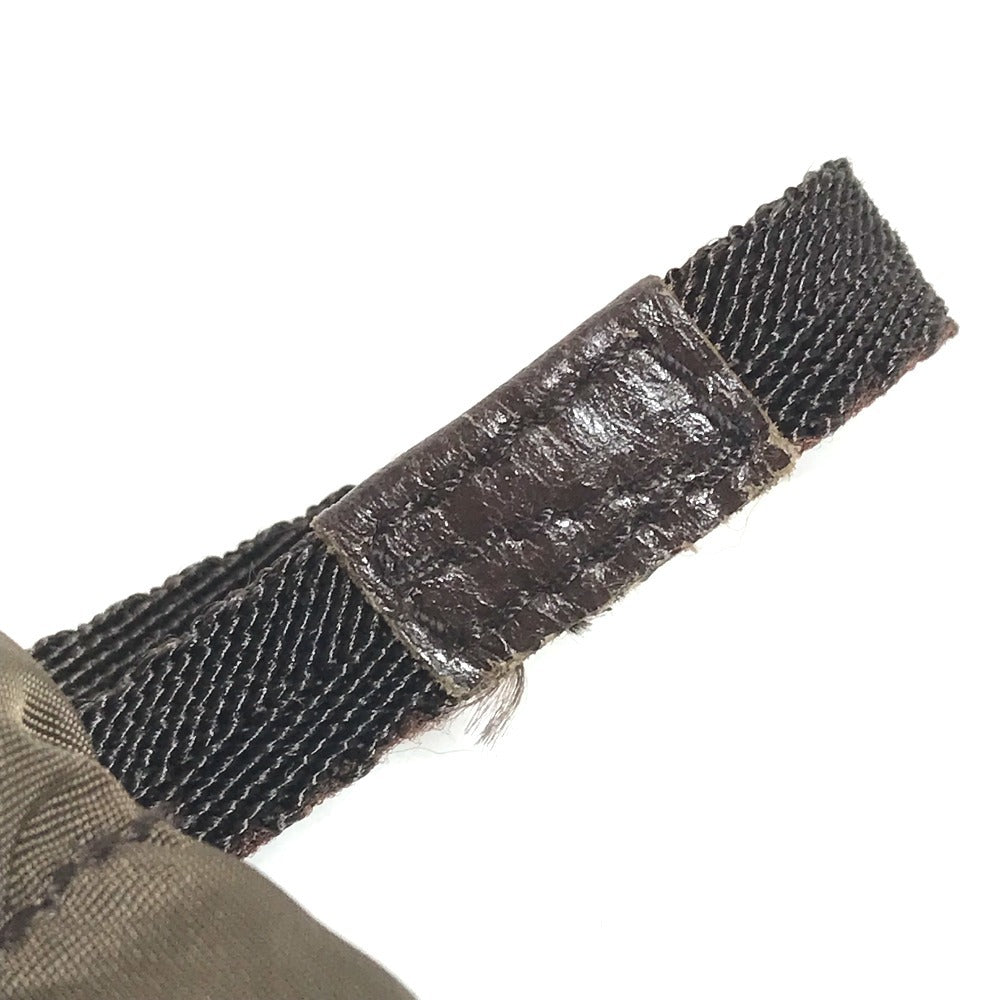 GUCCI 28691 GG ボトルホルダー ペットボトル入れ 巾着 ポーチ GGキャンバス/レザー ユニセックス ベージュ